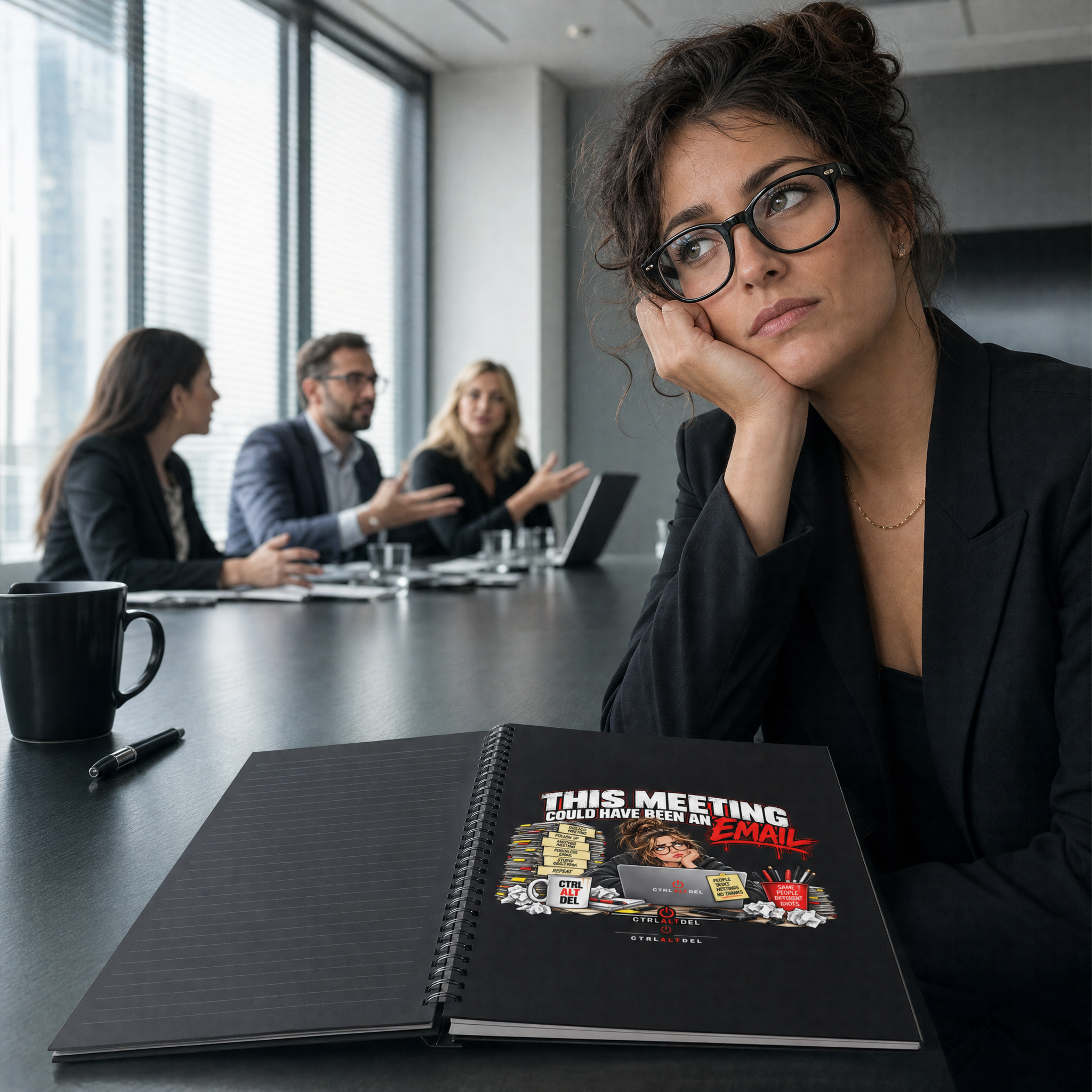 This Meeting Could Have Been An Email Notebook: lifestyle photo